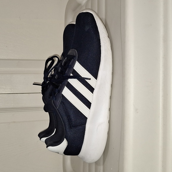Adidas "Lite Racer" navy blue running shoes -  8 - Picture 5 of 9
